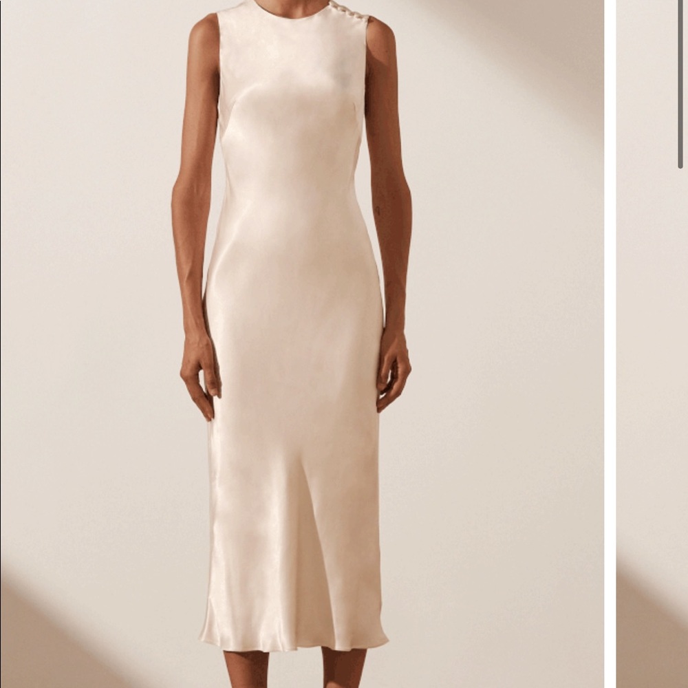 SOLD OUT** Gorgeous Silk Midi Dress